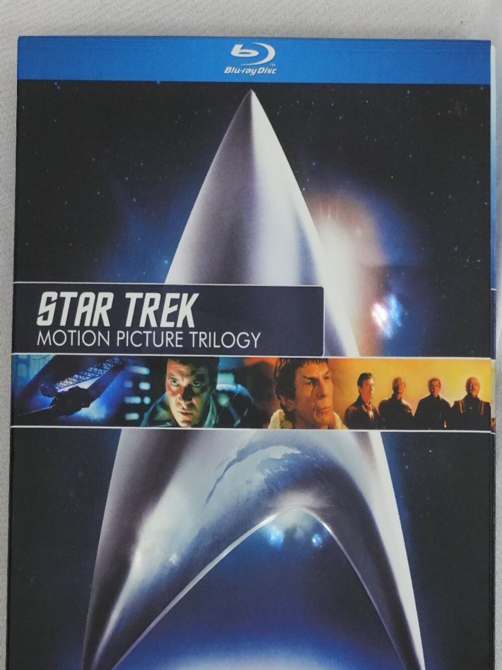 Star Trek Motion Picture Trilogy 3 Disc Blu-ray Movie Set Khan Spock Voyage